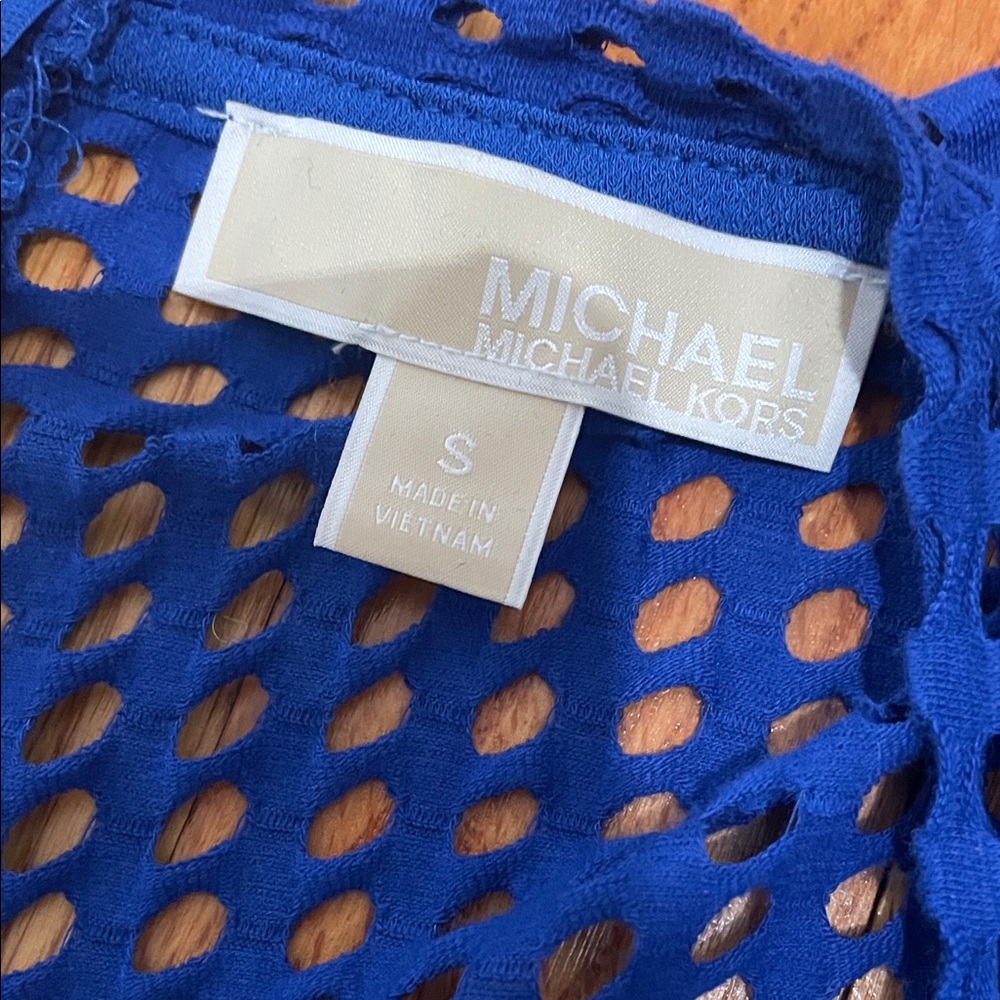 Michael Kors Blue Women's Dress - Picture 2 of 5